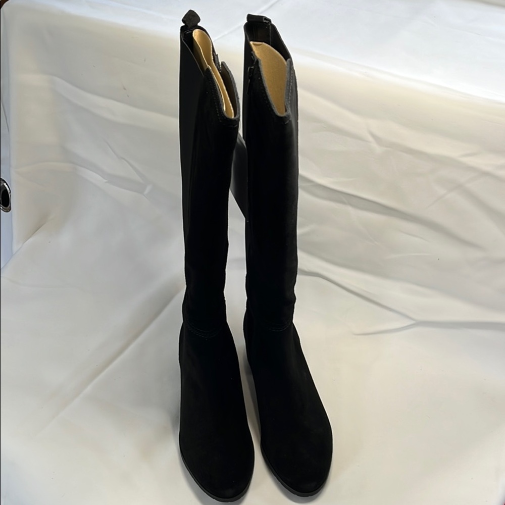 Naturalizer Black Heeled Boots - Picture 4 of 12
